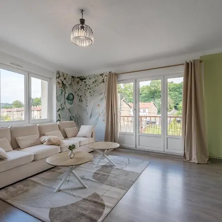 Le Marie 115m - Spacieux 3ch' - 2 Sdb - Balcon Apartment Joeuf