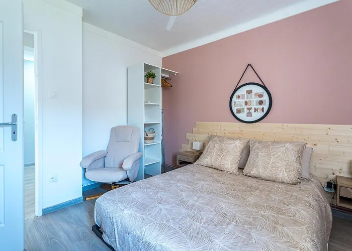 Le Marie 115m - Spacieux 3ch' - 2 Sdb - Balcon 아파트